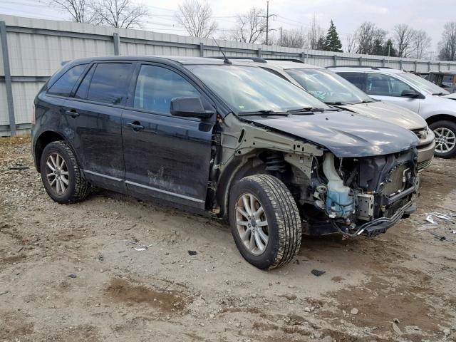 2FMDK48C77BB47065 - 2007 FORD EDGE SEL BLACK photo 1