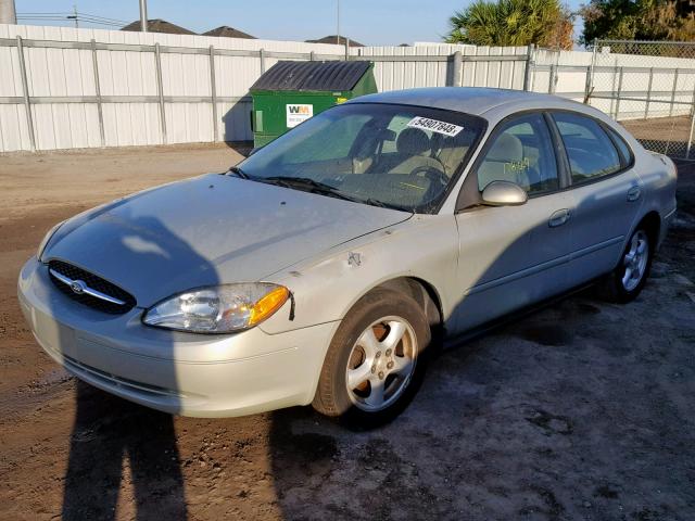 1FAFP55213A168084 - 2003 FORD TAURUS SES GREEN photo 2