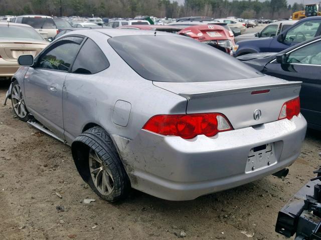 JH4DC53874S001677 - 2004 ACURA RSX GRAY photo 3