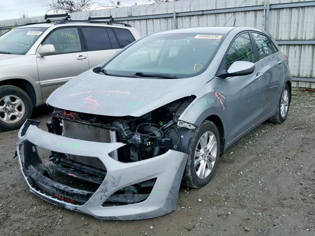 KMHD35LH2EU182898 - 2014 HYUNDAI ELANTRA GT SILVER photo 2