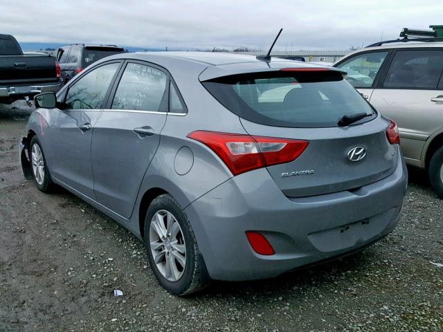 KMHD35LH2EU182898 - 2014 HYUNDAI ELANTRA GT SILVER photo 3