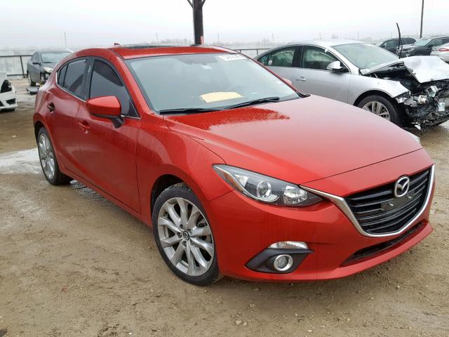 JM1BM1M36G1277716 - 2016 MAZDA 3 TOURING RED photo 1