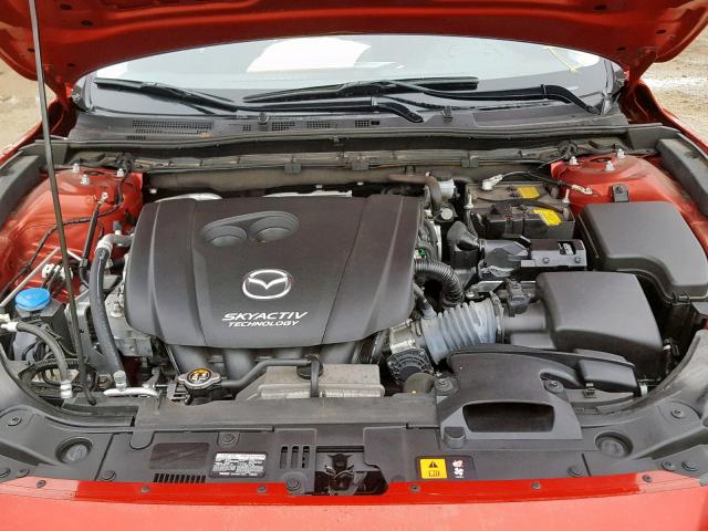 JM1BM1M36G1277716 - 2016 MAZDA 3 TOURING RED photo 7