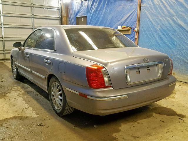 KMHFU45E35A383472 - 2005 HYUNDAI XG 350 SILVER photo 3