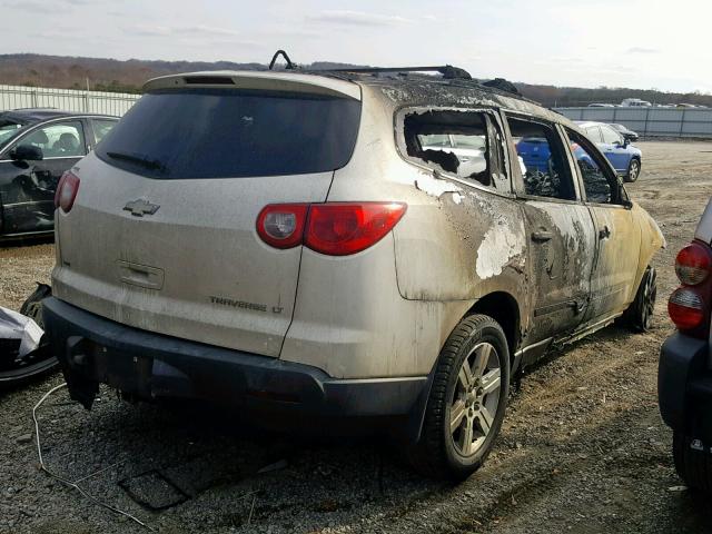 1GNLVFED9AJ229423 - 2010 CHEVROLET TRAVERSE L BURN photo 4