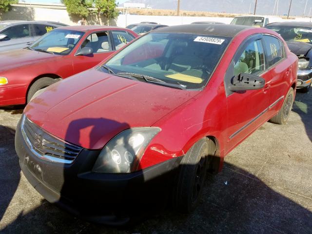 3N1AB6AP4BL640735 - 2011 NISSAN SENTRA 2.0 RED photo 2