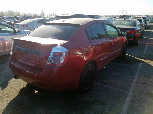 3N1AB6AP4BL640735 - 2011 NISSAN SENTRA 2.0 RED photo 4