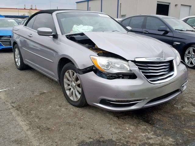 1C3BCBEG5DN718562 - 2013 CHRYSLER 200 TOURIN SILVER photo 1