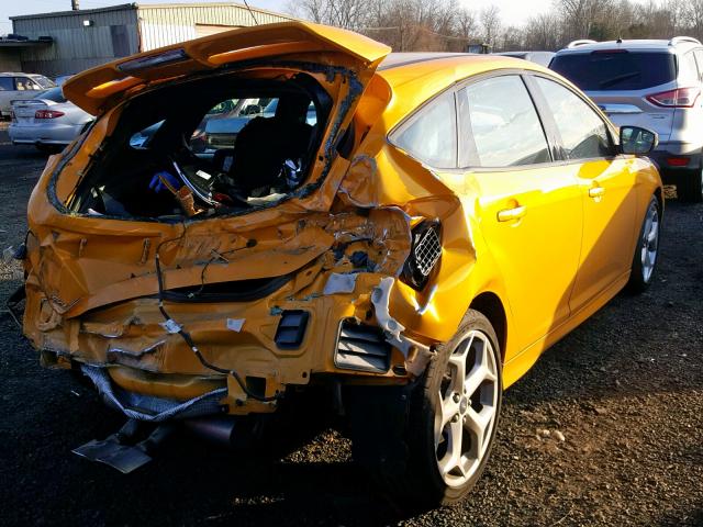 1FADP3L99DL229778 - 2013 FORD FOCUS ST YELLOW photo 4