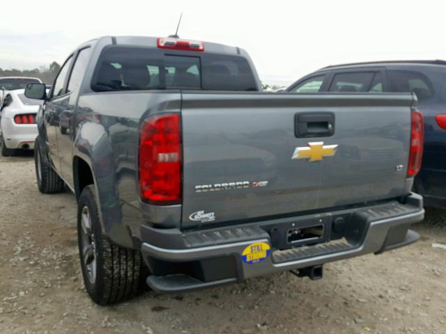 1GCGSCEN5J1182806 - 2018 CHEVROLET COLORADO L GRAY photo 3
