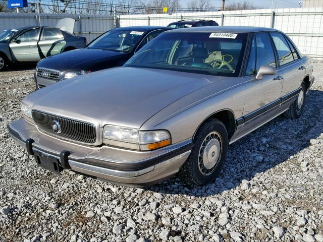 1G4HR52K4TH416073 - 1996 BUICK LESABRE LI SILVER photo 2