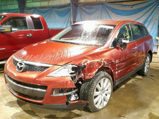 JM3TB28A780136631 - 2008 MAZDA CX-9 SILVER photo 2