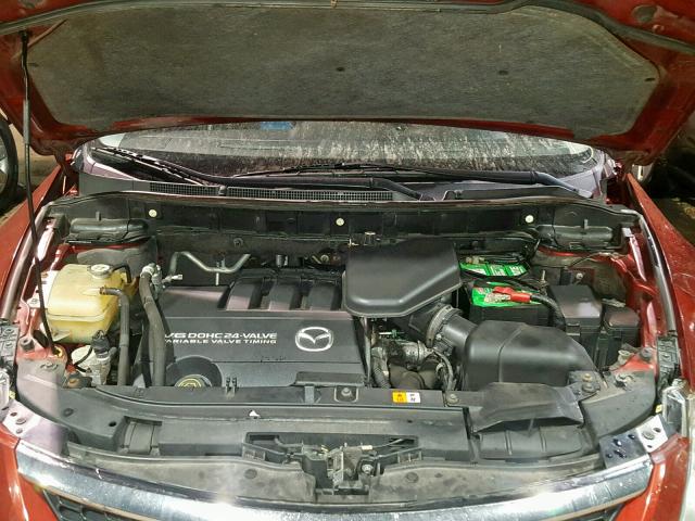 JM3TB28A780136631 - 2008 MAZDA CX-9 SILVER photo 7