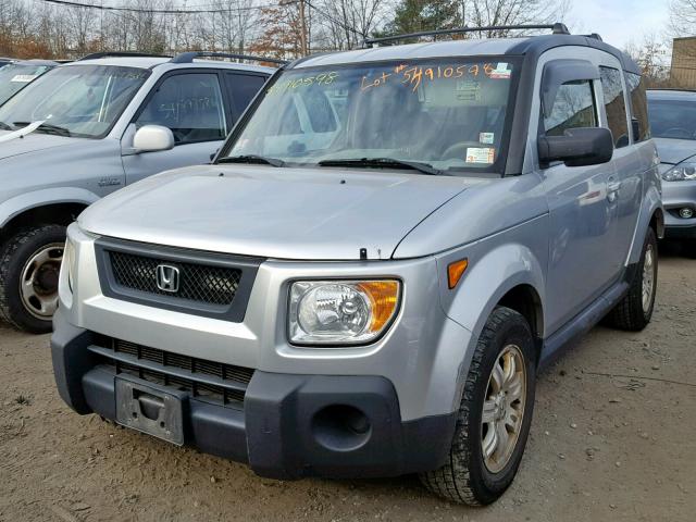 5J6YH28716L007579 - 2006 HONDA ELEMENT EX SILVER photo 2