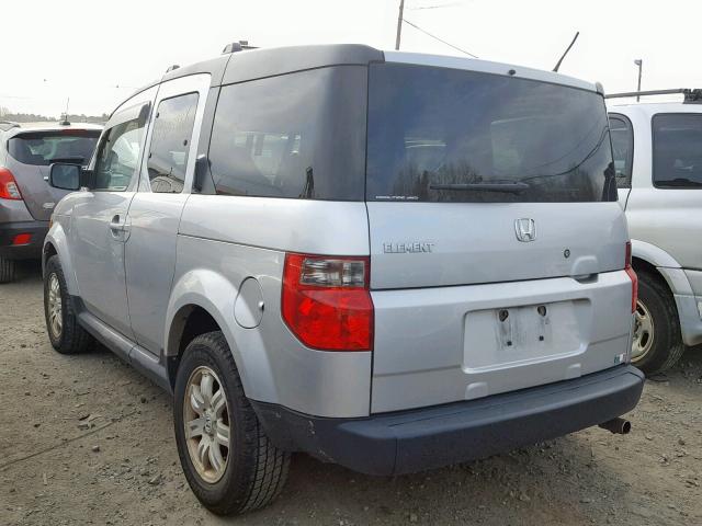 5J6YH28716L007579 - 2006 HONDA ELEMENT EX SILVER photo 3