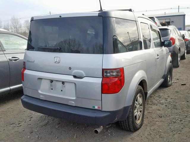 5J6YH28716L007579 - 2006 HONDA ELEMENT EX SILVER photo 4