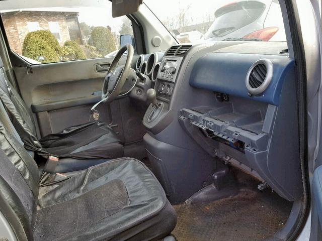 5J6YH28716L007579 - 2006 HONDA ELEMENT EX SILVER photo 5