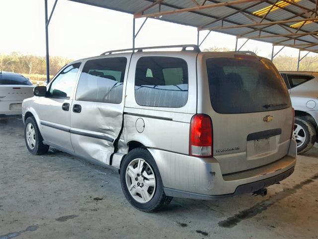 1GNDV23197D174341 - 2007 CHEVROLET UPLANDER L 银色 照片 3