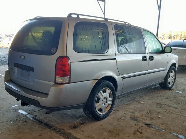 1GNDV23197D174341 - 2007 CHEVROLET UPLANDER L 银色 照片 4