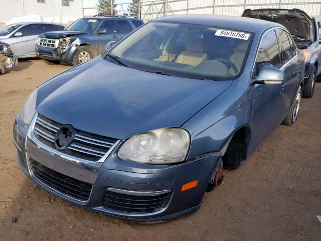 3VWRT71K56M835005 - 2006 VOLKSWAGEN JETTA TDI BLUE photo 2