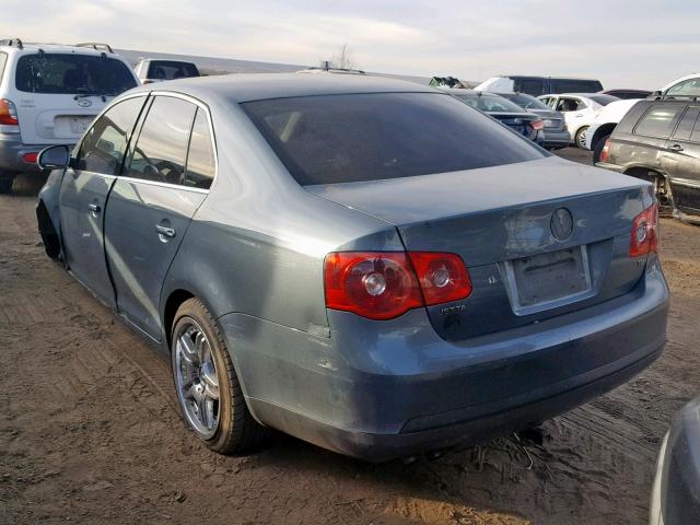 3VWRT71K56M835005 - 2006 VOLKSWAGEN JETTA TDI BLUE photo 3