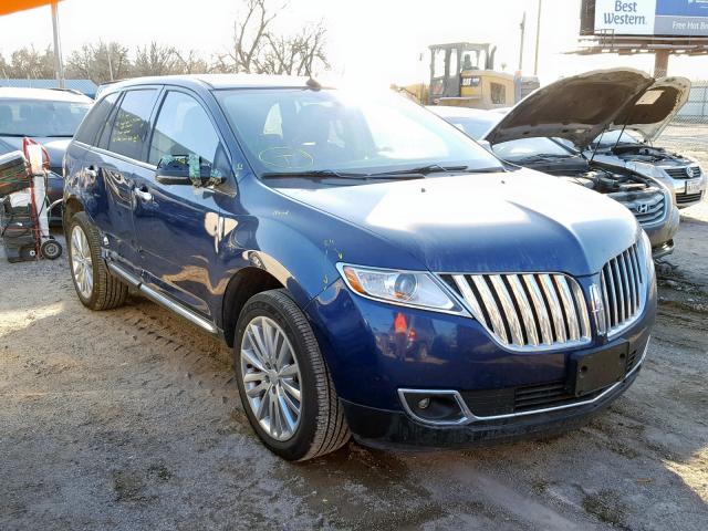 2LMDJ6JK1CBL06242 - 2012 LINCOLN MKX TWO TONE photo 1