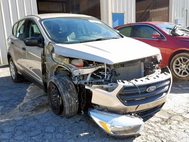 1FMCU0F79HUA74927 - 2017 FORD ESCAPE S GOLD photo 1