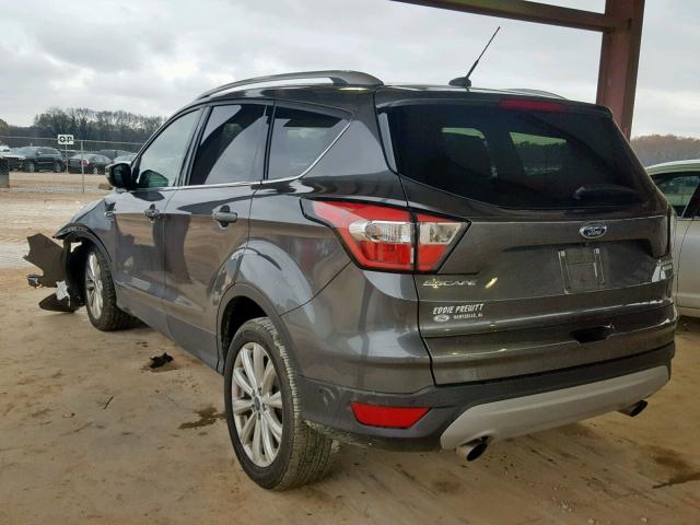 1FMCU0J92HUD15610 - 2017 FORD ESCAPE TIT GRAY photo 3