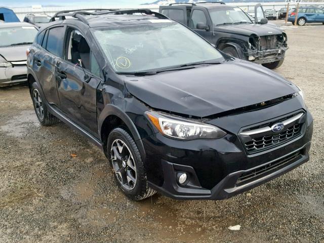 JF2GTABC6JG242398 - 2018 SUBARU CROSSTREK BLACK photo 1