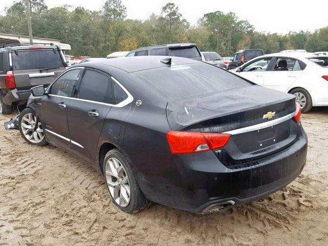 2G1165S3XF9206957 - 2015 CHEVROLET IMPALA LTZ BLACK photo 3