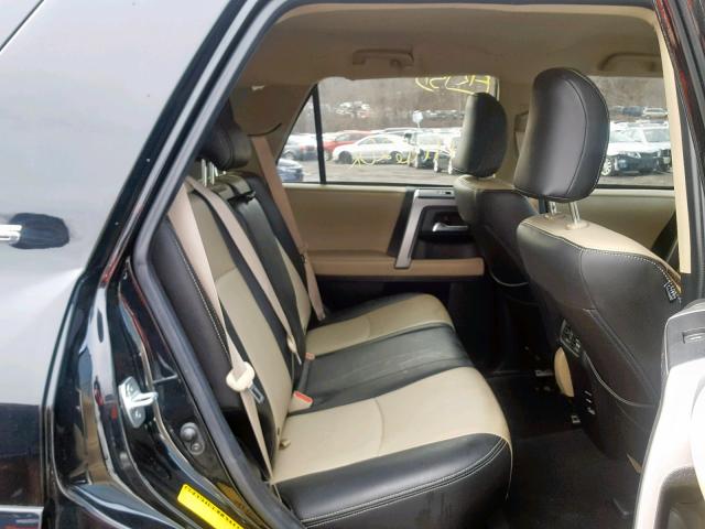 JTEBU5JR0H5468344 - 2017 TOYOTA 4RUNNER SR შავი ფოტო 6