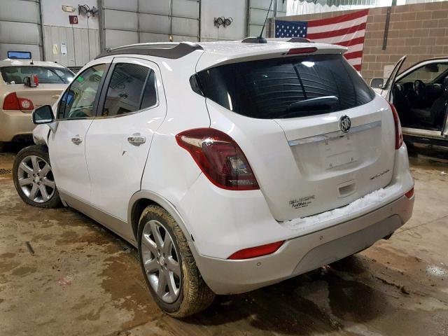 KL4CJDSM6HB008891 - 2017 BUICK ENCORE PRE WHITE photo 3