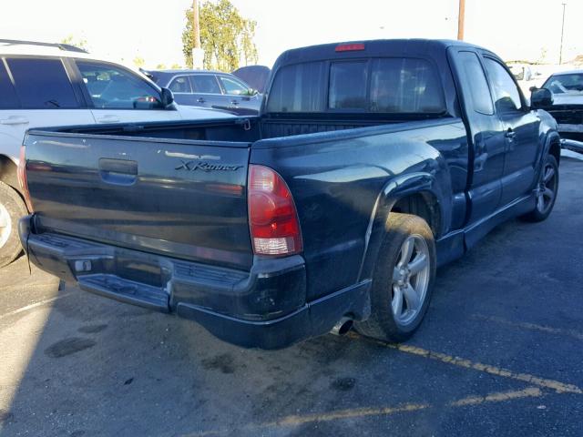 5TETU22NX7Z347982 - 2007 TOYOTA TACOMA X-R BLACK photo 4