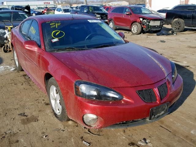 2G2WS522X51278646 - 2005 PONTIAC GRAND PRIX ბურგუნდია ფოტო 1