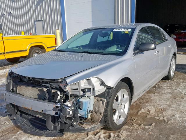 1G1ZA5EU7CF124872 - 2012 CHEVROLET MALIBU LS Gümüş foto 2