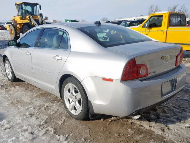 1G1ZA5EU7CF124872 - 2012 CHEVROLET MALIBU LS Gümüş foto 3