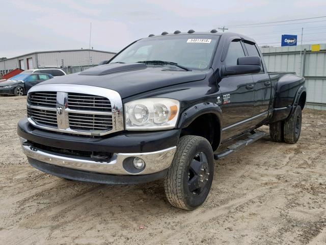 3D7MX48C47G705625 - 2007 DODGE RAM 3500 S BLACK photo 2