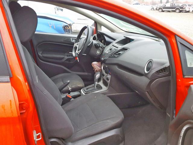 3FADP4BJ8EM183362 - 2014 FORD FIESTA SE RED photo 5