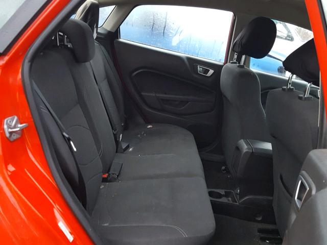 3FADP4BJ8EM183362 - 2014 FORD FIESTA SE RED photo 6