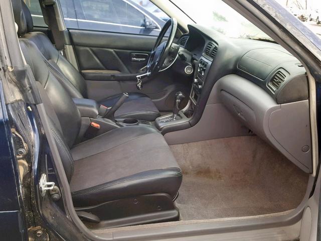 4S4BT63C855104170 - 2005 SUBARU BAJA TURBO BLUE photo 5