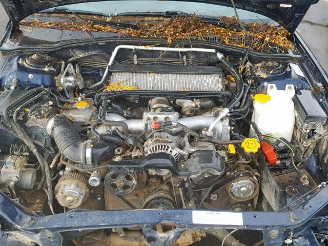 4S4BT63C855104170 - 2005 SUBARU BAJA TURBO BLUE photo 7