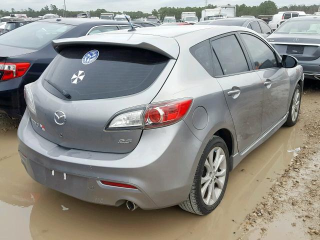 JM1BL1H50A1244152 - 2010 MAZDA 3 S SILVER photo 4