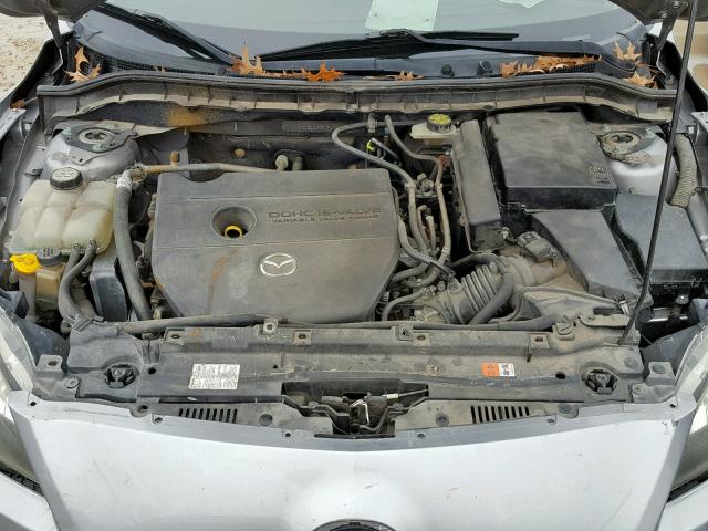 JM1BL1H50A1244152 - 2010 MAZDA 3 S SILVER photo 7