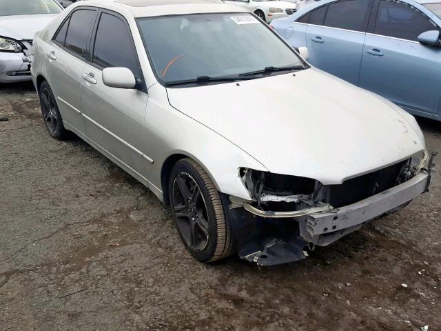 JTHBD192320053302 - 2002 LEXUS IS 300 SILVER photo 1