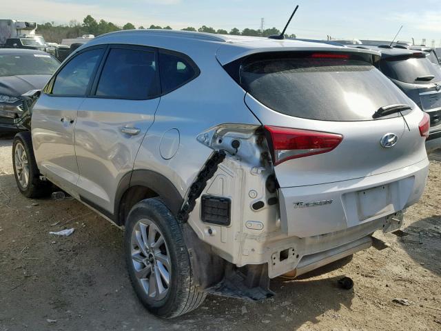 KM8J33A48GU059004 - 2016 HYUNDAI TUCSON LIM SILVER photo 3