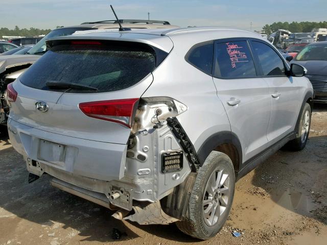 KM8J33A48GU059004 - 2016 HYUNDAI TUCSON LIM SILVER photo 4