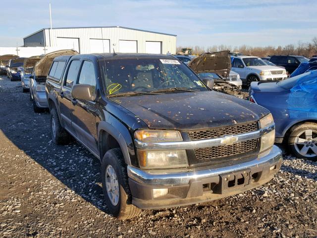 1GCDT33E588224427 - 2008 CHEVROLET COLORADO L BLACK photo 1