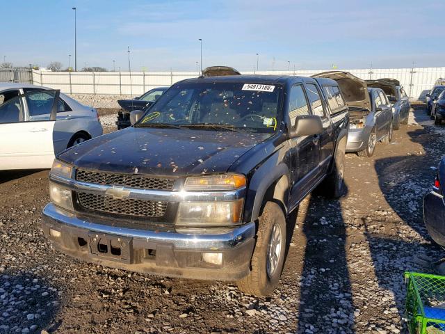 1GCDT33E588224427 - 2008 CHEVROLET COLORADO L BLACK photo 2