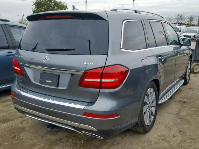 4JGDF6EE7HA953782 - 2017 MERCEDES-BENZ GLS 450 4M CHARCOAL photo 4