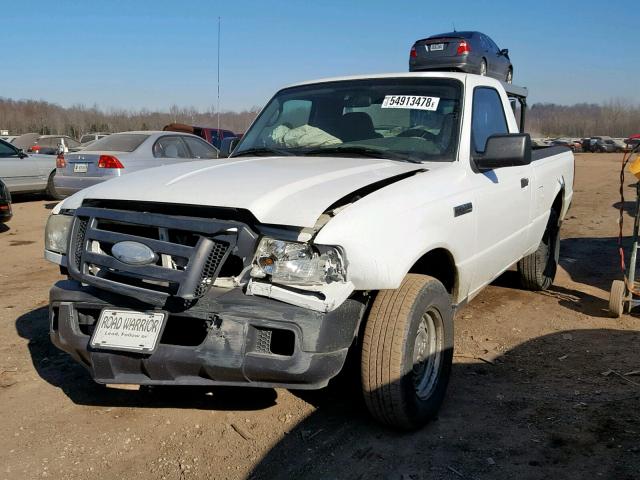 1FTYR10D56PA07642 - 2006 FORD RANGER WHITE photo 2